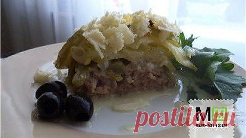 Мясо в кабачковой шубе - кулинарный рецепт. Миллион Меню