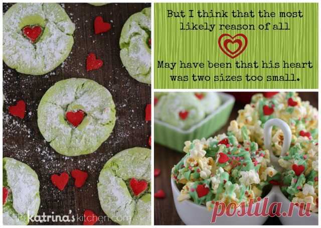 Рецепт Печенья Гринча | На кухне Катрины