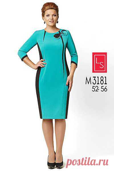 Платья для полных модниц белорусского бренда Lady Secret. Осень 2014 | Полная модница