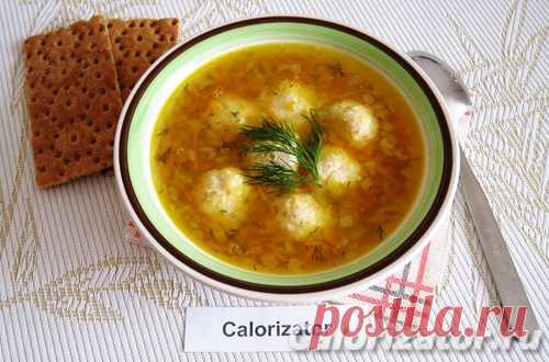 Гороховый суп с фрикадельками