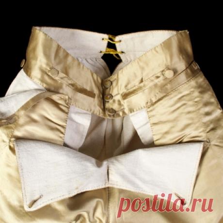 Man’s embroidered silk satin suit, 1780s – INSIDE OUT