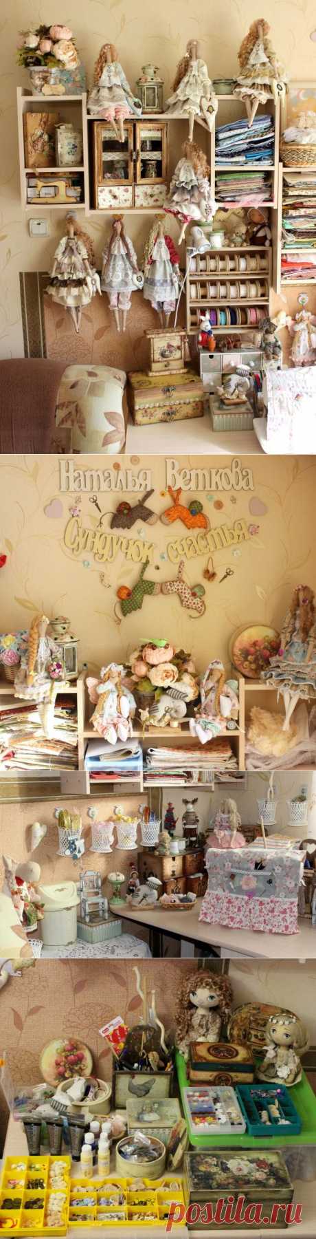 Мой рабочий уголок - Ярмарка Мастеров - ручная работа, handmade