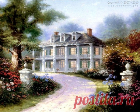 живопись Thomas Kinkade - 69 фото. Фотографии Валентин Иванов.