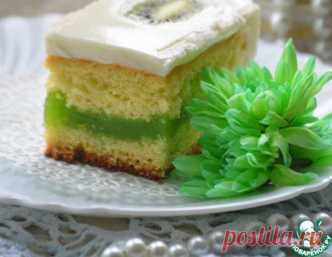 Пирожное с киви – кулинарный рецепт