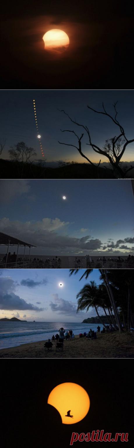 (+1) - Чудеса природы: солнечное затмение ! | УДИВИТЕЛЬНОЕ