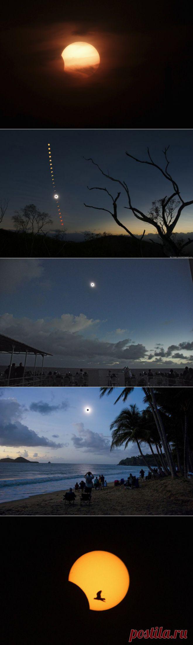(+1) - Чудеса природы: солнечное затмение ! | УДИВИТЕЛЬНОЕ
