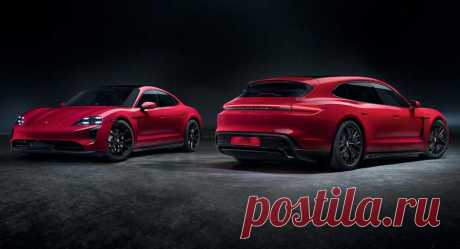 Porsche Taycan Sport Turismo 2022: салон, экстерьер, техника