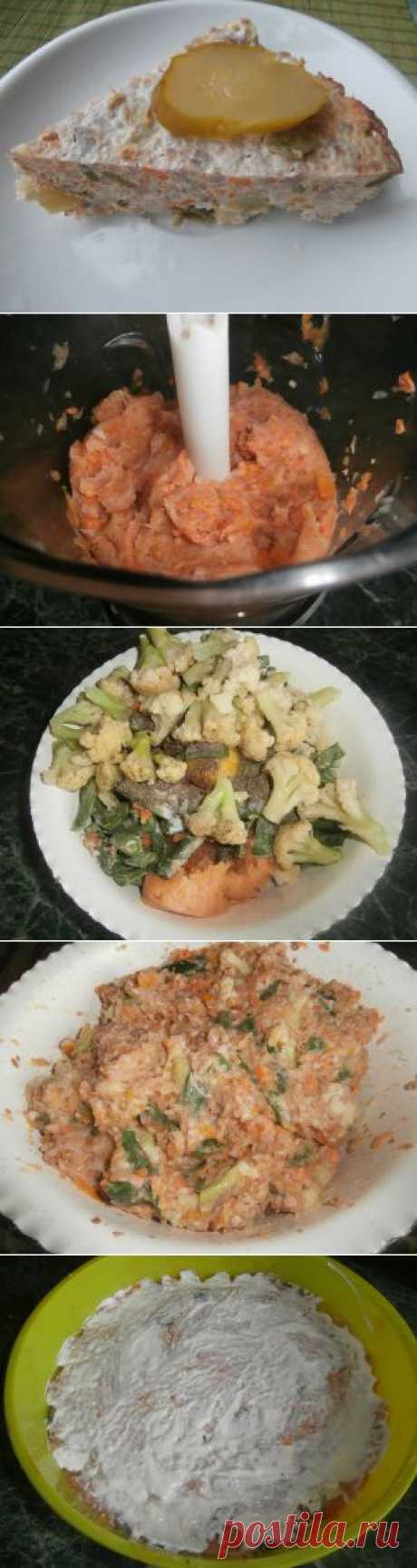 Запеканка из курицы, гречки и овощей