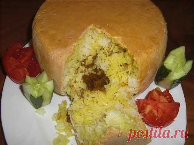 Как приготовить блюдо "бочонок с пловом" - рецепт, ингридиенты и фотографии | sloosh