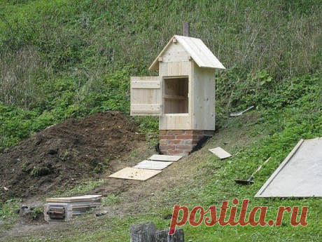 Самодельная коптильня холодного копчения | Умелые ручки