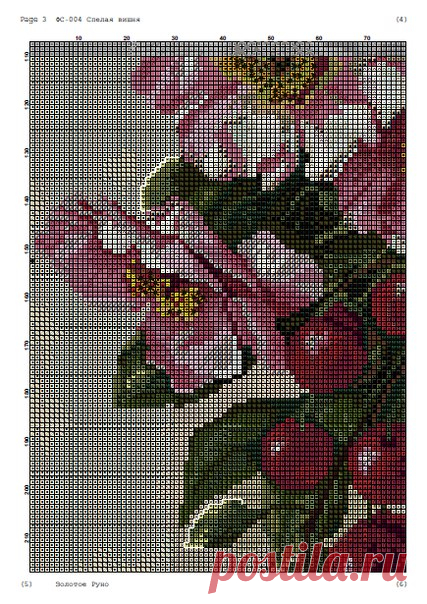 Простые цветы крестиком. Вышитые крестиком цветы. | Домоводство для всей семьи.