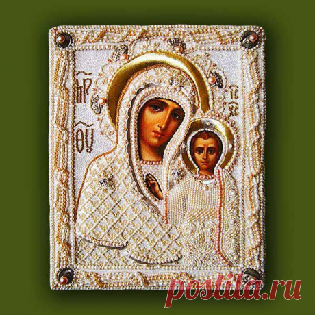 Купить икону Казанской Божьей Матери