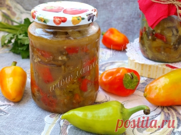 Перец по-грузински на зиму — рецепт с фото.
