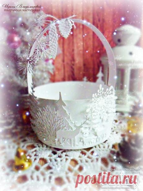 FANTASY: Как я это делаю: "Новогодняя корзинка"