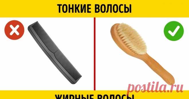 Как подобрать правильную расческу для своего типа волос Идеальный гид!