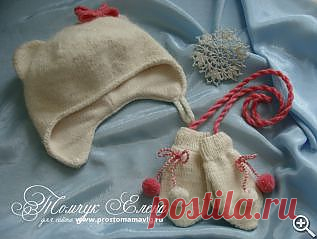 ШАПОЧКА "КОШЕЧКА" с ушками, описание