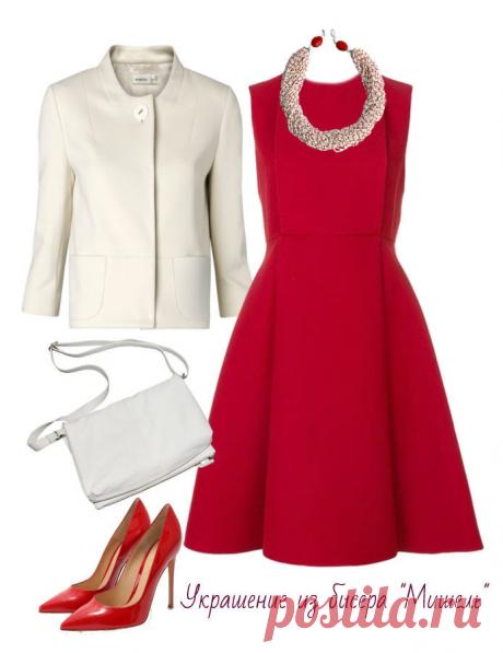 Жгут - колье из бисера "Мишель" – купить в интернет-магазине на Ярмарке Мастеров с доставкой - 9OYGLRU | Архангельск