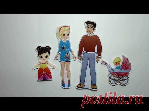 #Куклысодеждой для Марины #4года (#Черкассы #Украина ) #обзорпосылки #кукольныйдомик #одеждадлякукол