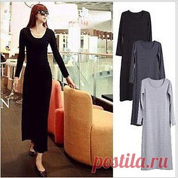 В НАЛИЧИИ! Платье трикотаж черное рр 42-44 500руб.