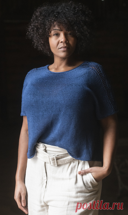 Вязаный женский топ Siw | ДОМОСЕДКА