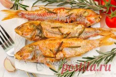 Барабулька в духовке