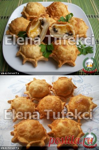 Пирожки «Грибные бомбочки» - Простые рецепты Овкусе.ру