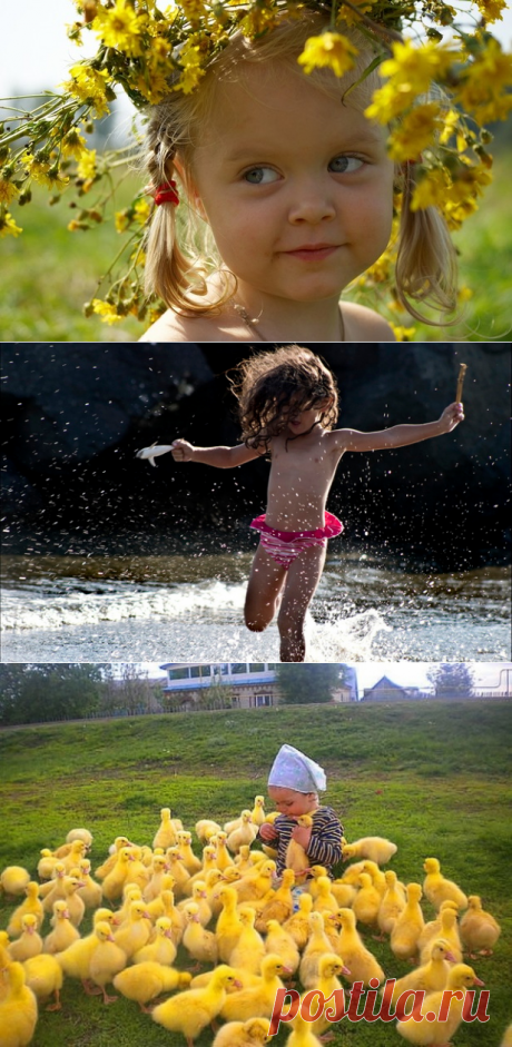 Хорошо в деревне летом...))