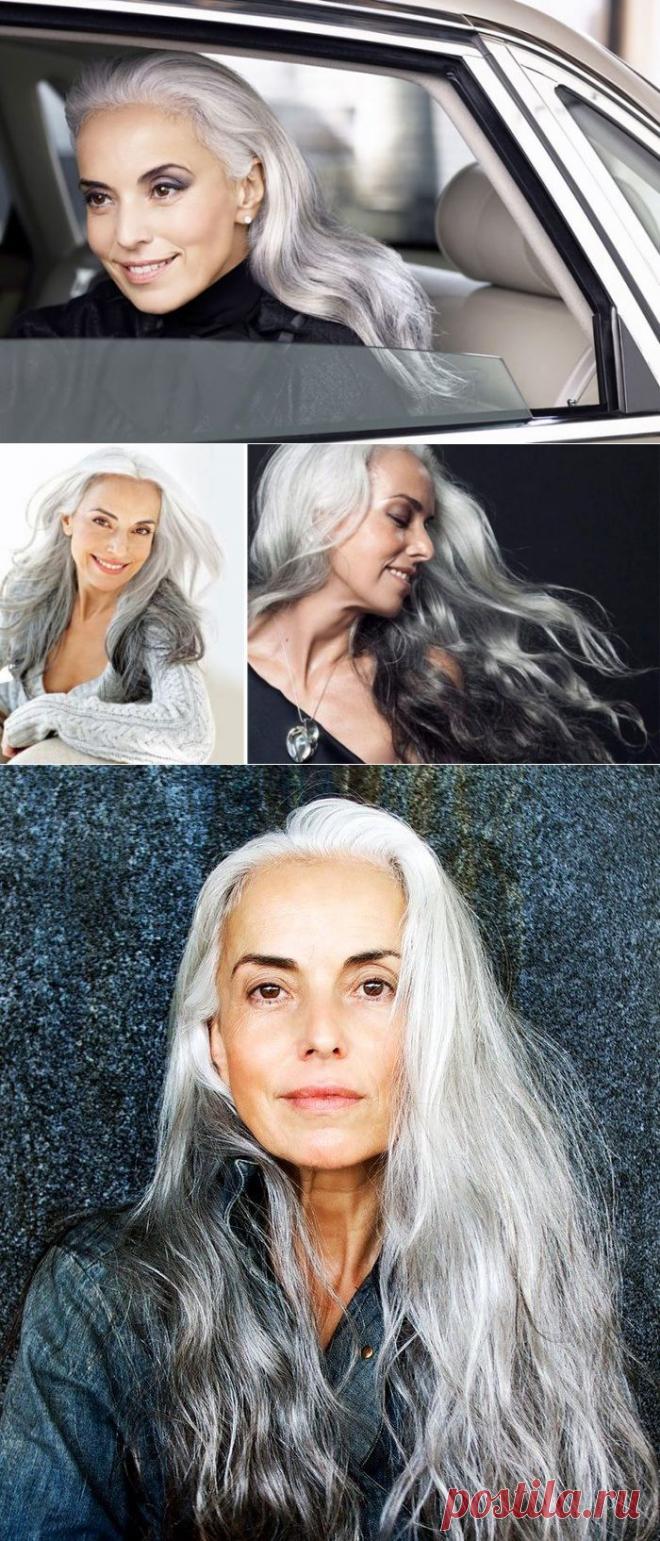 59-летняя бабушка — суперкрасивая и успешная модель / Все для женщины