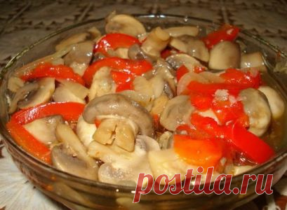 Грибы, маринованные на зиму