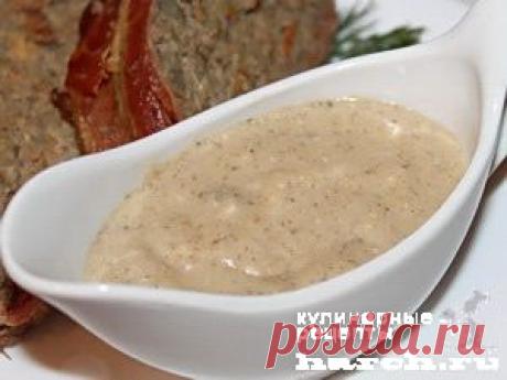 Соус грибной | Харч.ру - рецепты для любителей вкусно поесть
