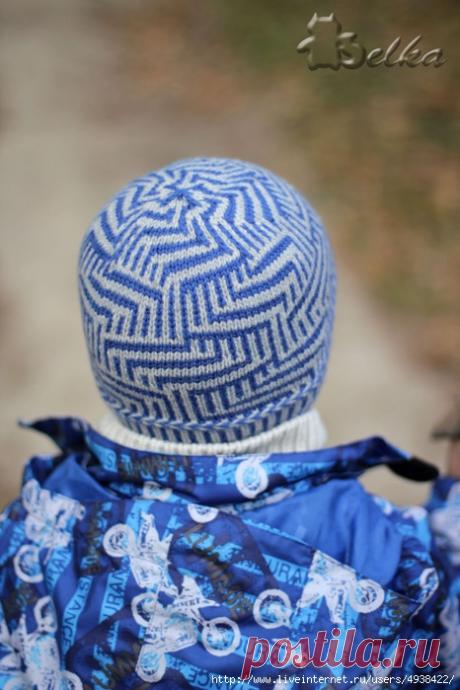 Шапка &quot;Лабиринт&quot;