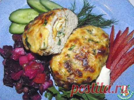 Мясные зразы с омлетом Кулинарный рецепт