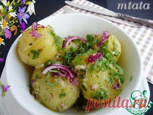 Молодой картофель в ароматном соусе - кулинарный рецепт