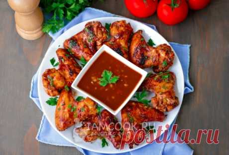 Маринад для шашлыка из куриных крылышек