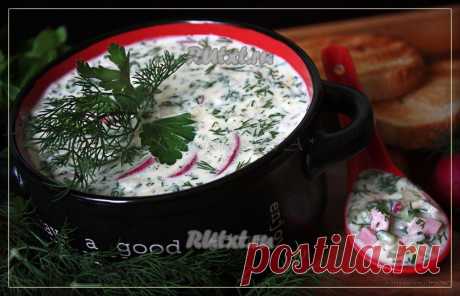 Окрошка на кефире (рецепт с фото) | RUtxt.ru