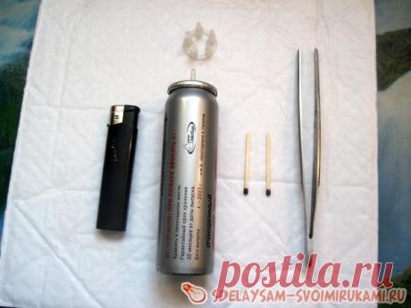 Как заправит одноразовую зажигалку