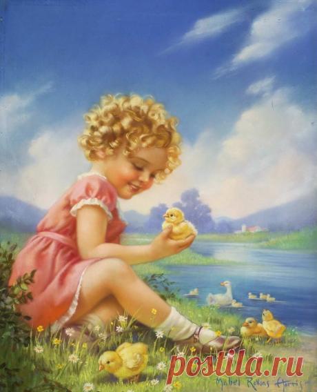 (+1) Счастливый мир детства в картинах Мейбл Роллинс Харрис