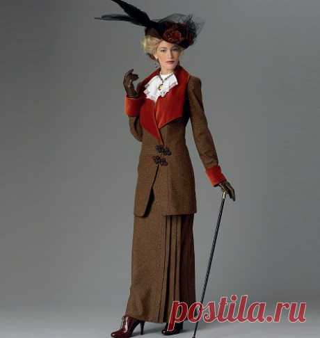 B6108 | Misses' Jacket, Bib and Skirt | View All | Butterick Patterns