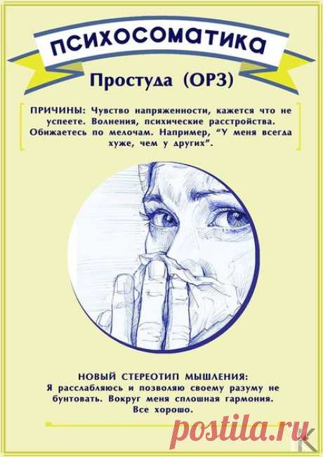Психосоматика заболеваний — что и как влияет на наш организм | Golbis