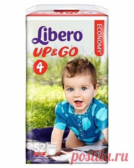 Трусики Ап энд Гоу макси 7-11 кг (4) 52 шт. Либеро (Libero)