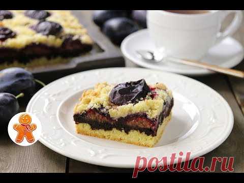 Сливовый Пирог с Шоколадом ✧ Plum Cake with Chocolate (English Subtitles)