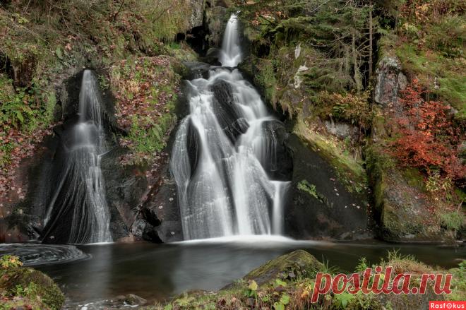Фото: Водопад Триберг (Triberger Waterfall). Любитель BoNik. Пейзаж - Фотосайт Расфокус.ру