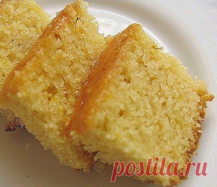 Манник на кефире без муки.