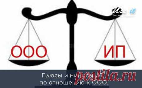 Плюсы и минусы Индивидуального предпринимательства по отношению к ООО / Основы бизнеса