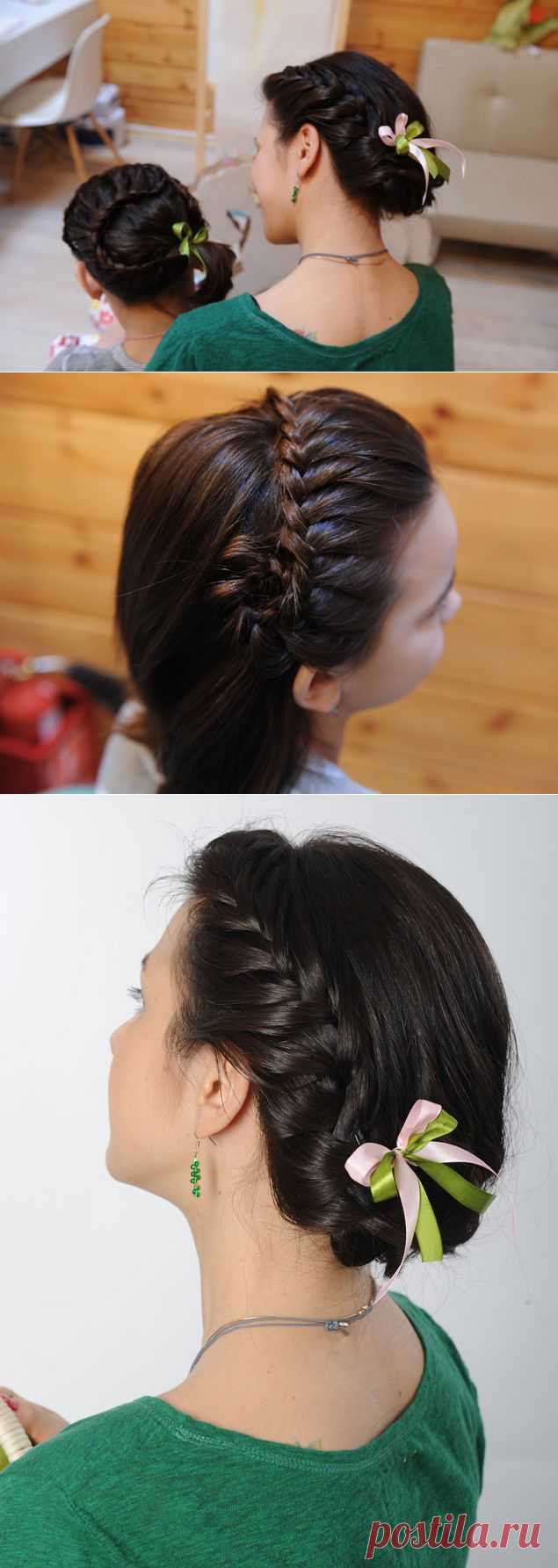 Плетем косички.