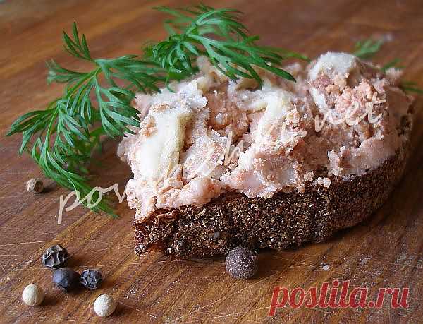 Пасхальный паштет по-деревенски - кулинарные рецепты Поваренка с поварешкой
