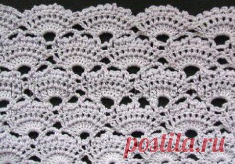 Веера крючком | Мир рукоделия