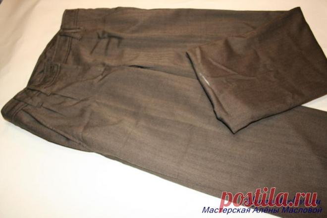 Правильно укорачиваем женские брюки | Мастерская Алёны Масловой