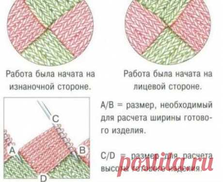 Техника пэчворк спицами
