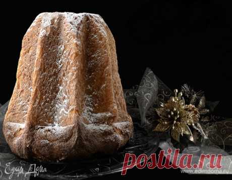 Пандоро (Pandoro) на закваске Lievito Madrе, рецепт с ингредиентами: мука манитоба, закваска, сахар